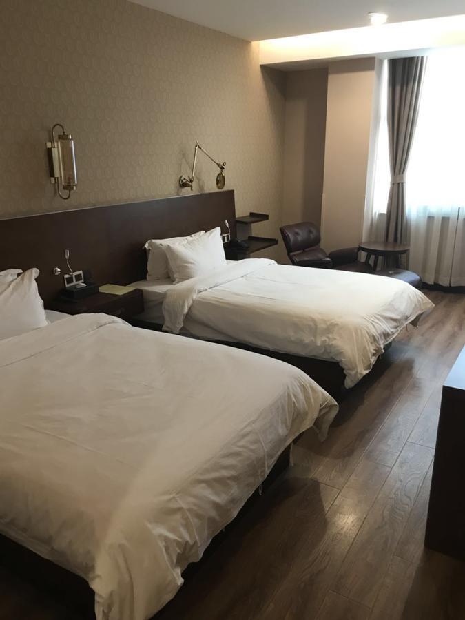 Manxin Hotel Shanghai Xujiahui Buitenkant foto