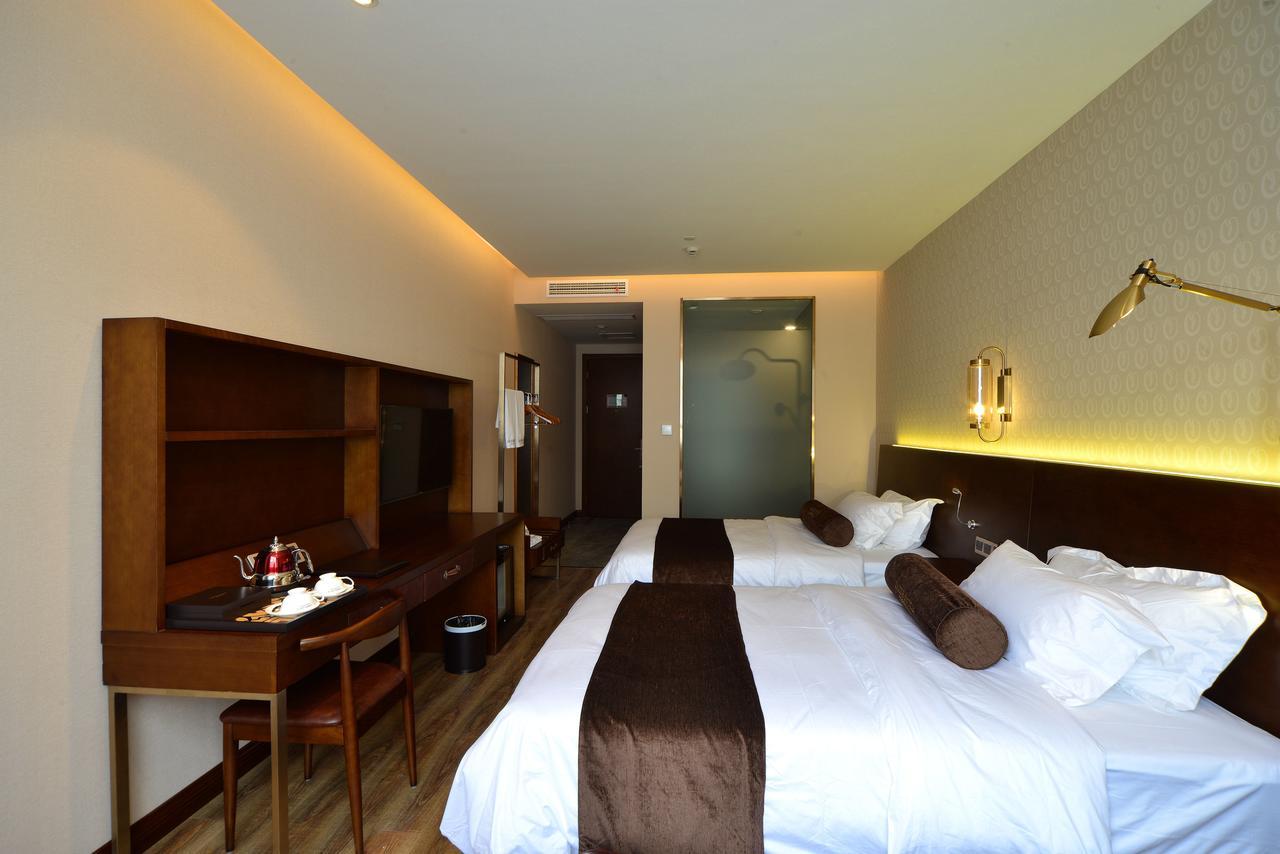Manxin Hotel Shanghai Xujiahui Buitenkant foto